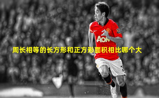 周长相等的长方形和正方形面积相比哪个大