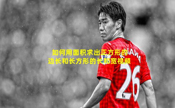如何用面积求出正方形的边长和长方形的长和宽视频