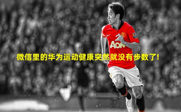 微信里的华为运动健康突然就没有步数了!