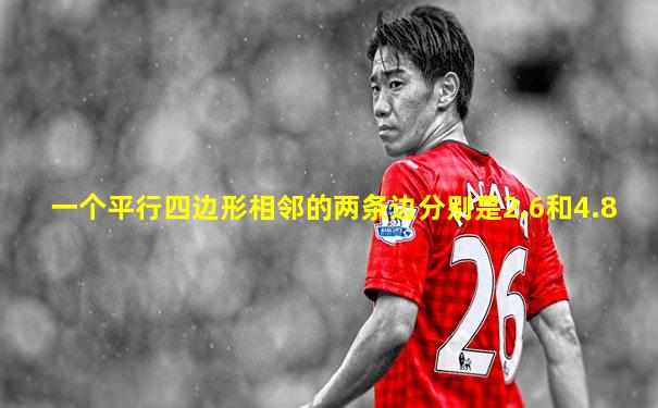 一个平行四边形相邻的两条边分别是2.6和4.8