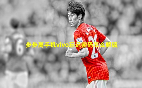 步步高手机vivo忘记密码怎么解锁