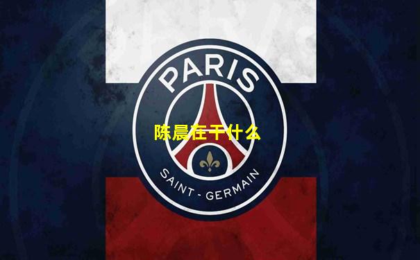 陈晨在干什么